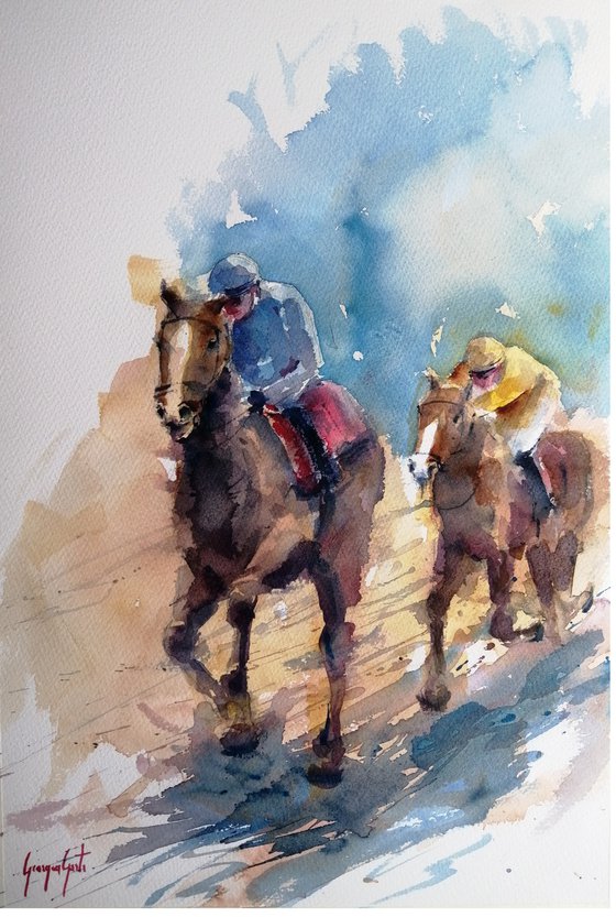 the horse race 52