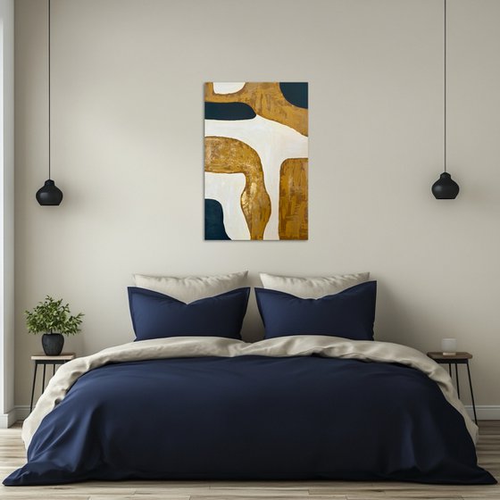 Golden River 60x90x2 cm