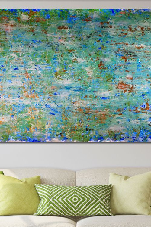 Verdor Claro (mint green spectra) by Nestor Toro by Nestor Toro