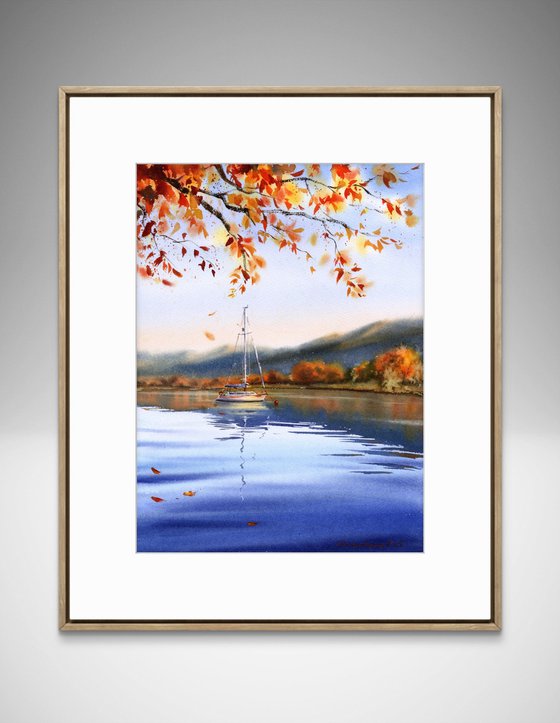 Autumn harbor