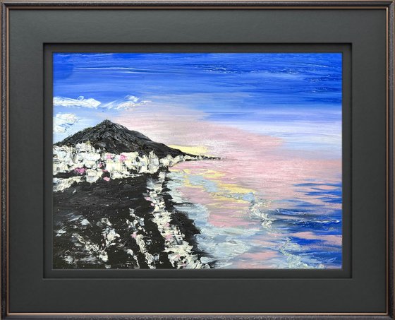 Sunrise at Volcano Stromboli