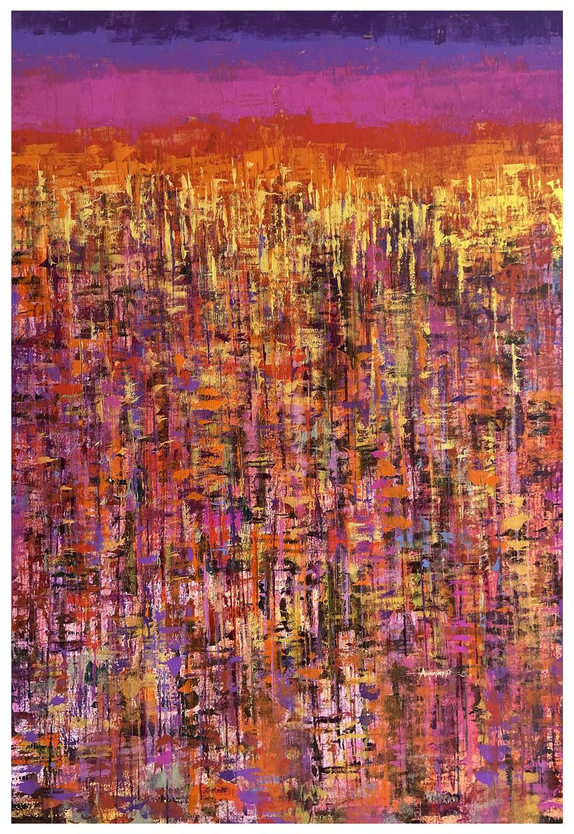  Golden Twilight_48X72 By Avinash Pise, 48 X 72, Artwork For Sale On Artfinder
