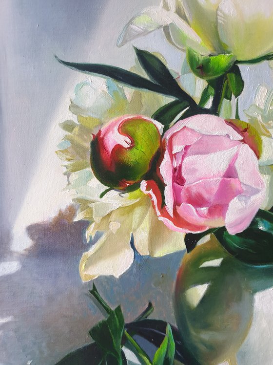 "Fragrant bouquet. "   peonies flower 2021