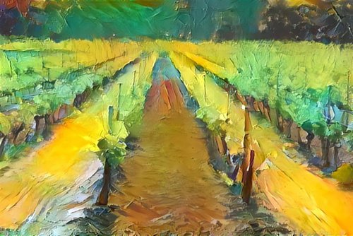 Burgundy's landscape N2 by Danielle ARNAL