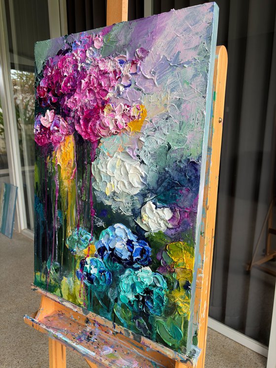 Rainbow Hydrangea II — Floral