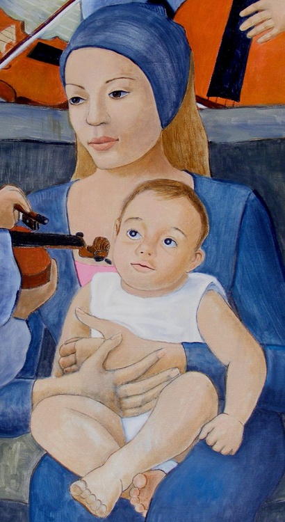 Madonna With Child And Musician Angels Artfinder