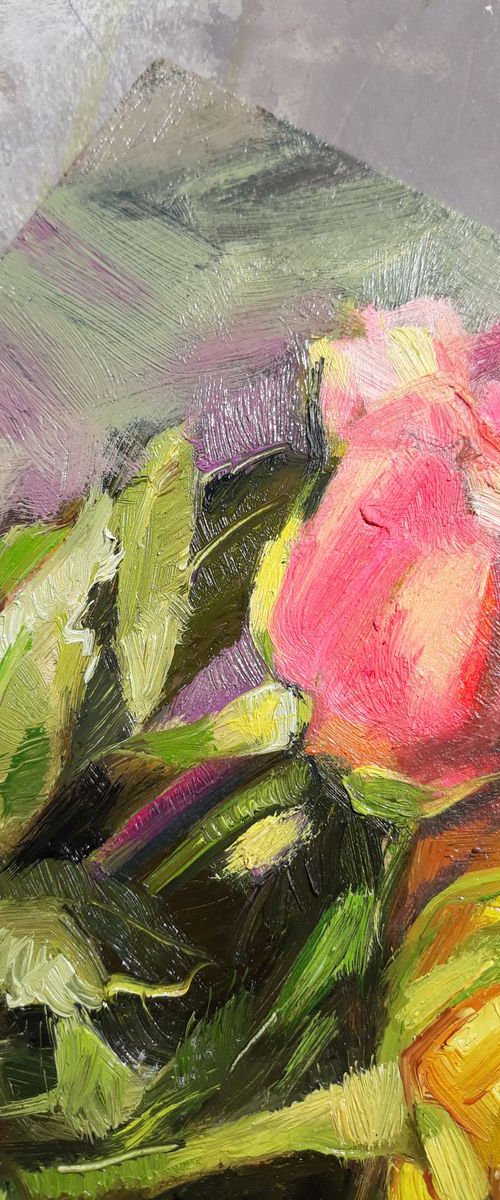 She is pink by Nataly Derevyanko