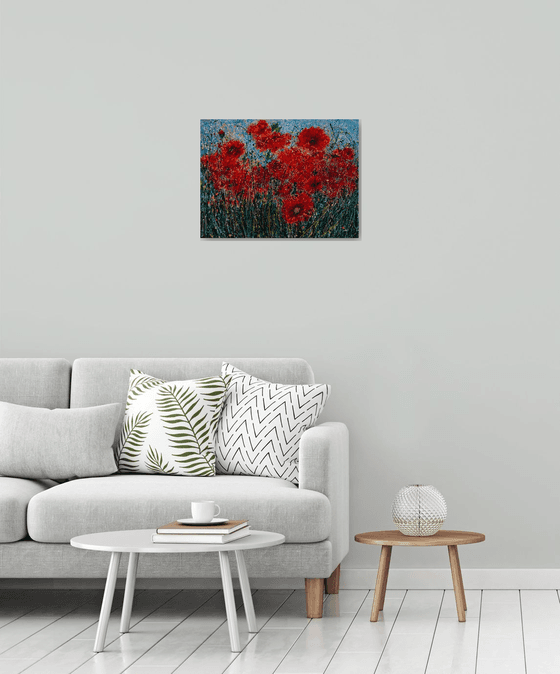 Poppy Sky  Commission