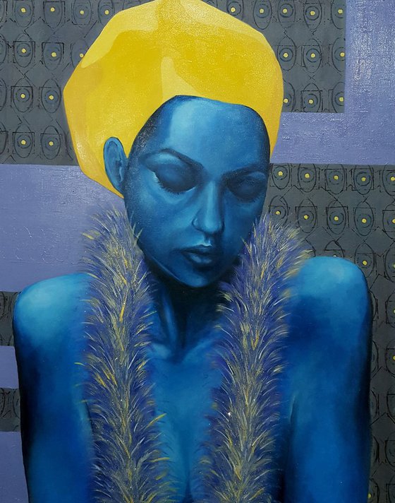 Blue woman 2