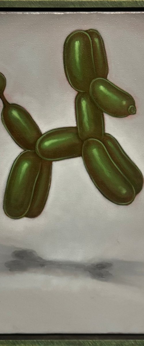 Who Let The Dogs Out (green) by Pete Conroy