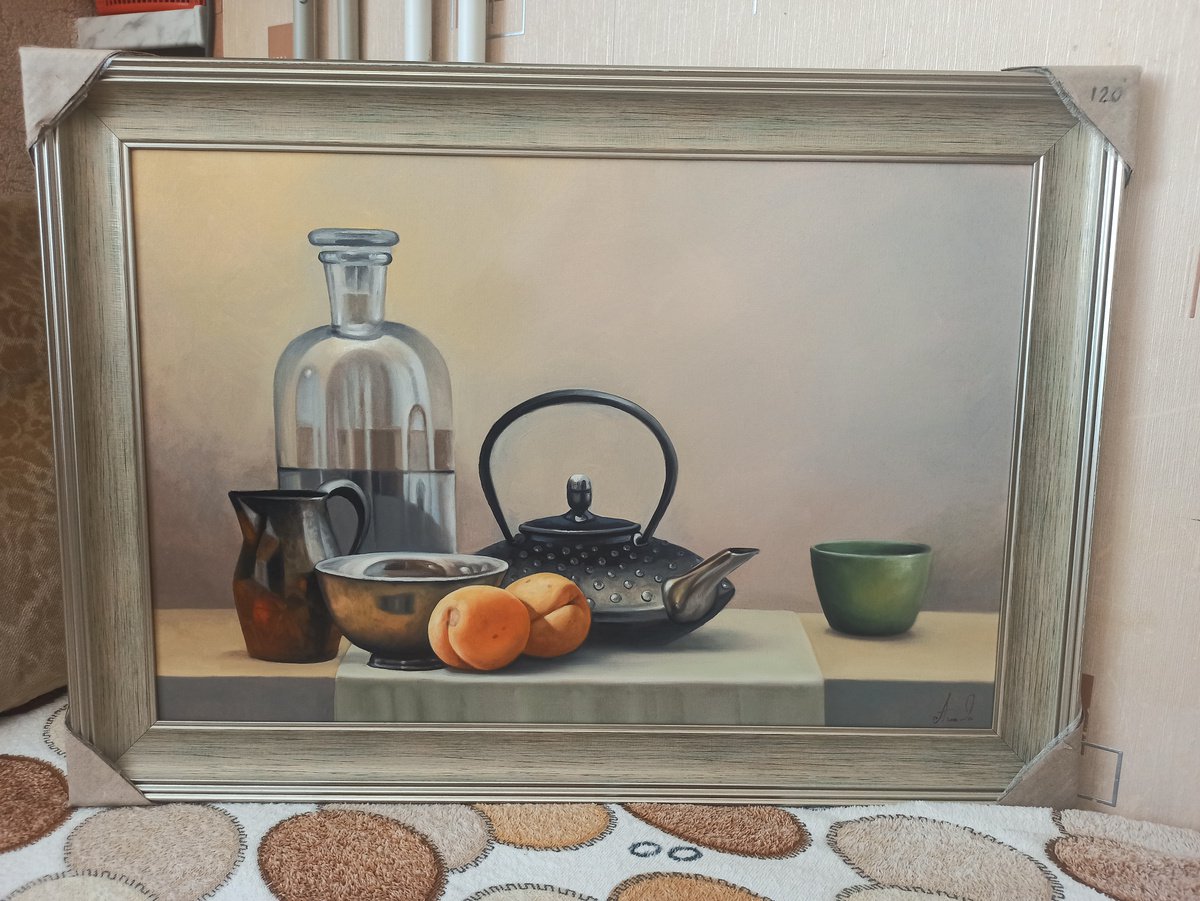 Still life - kitchen(40x60cm, oil painting, ready to hang)
