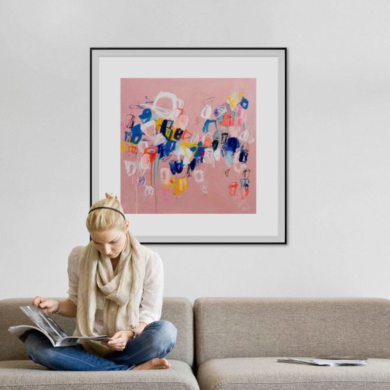 Sparkles 03 (80x80 cm)