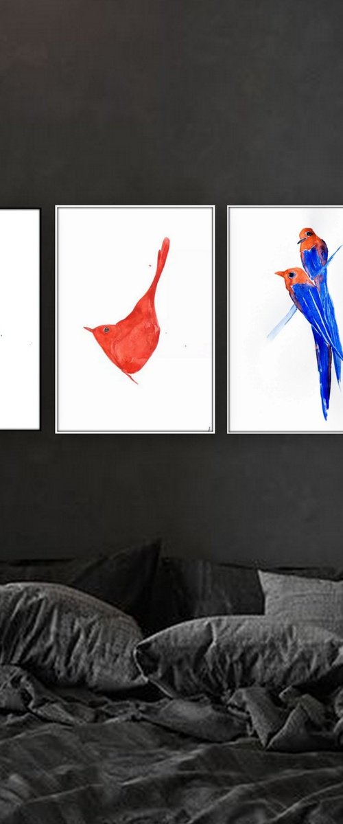 Birds by Nadia Moniatis