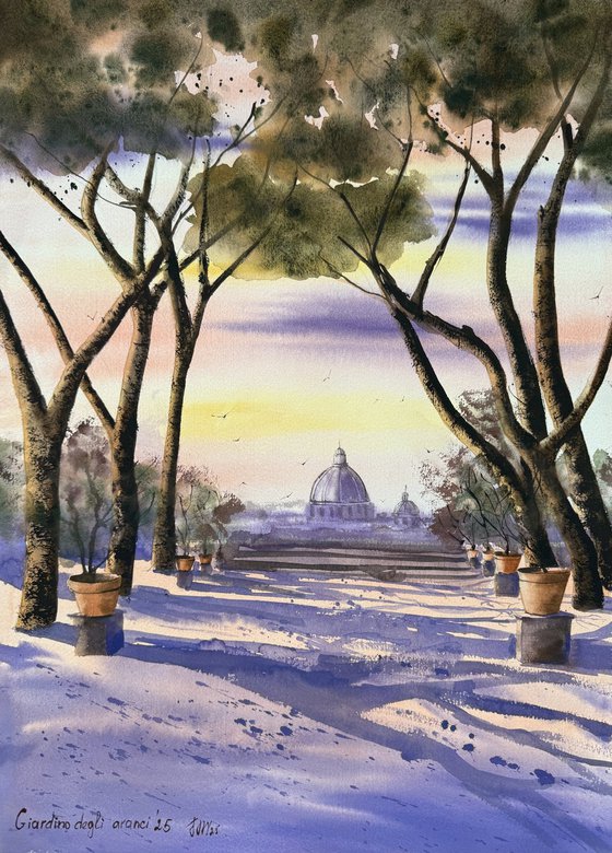 Rome Giardino degli aranci