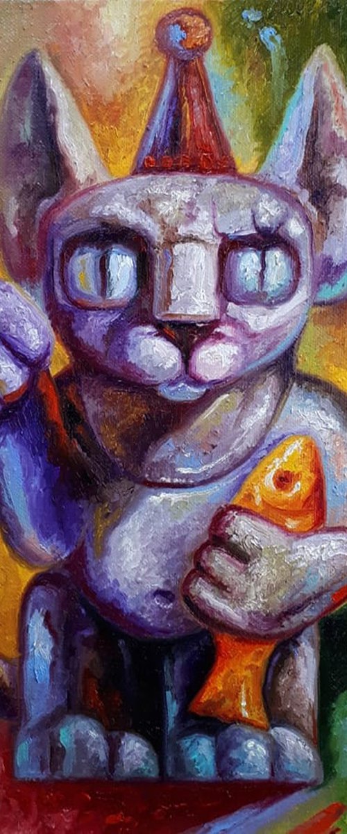 Mr Cat by Serhii Voichenko