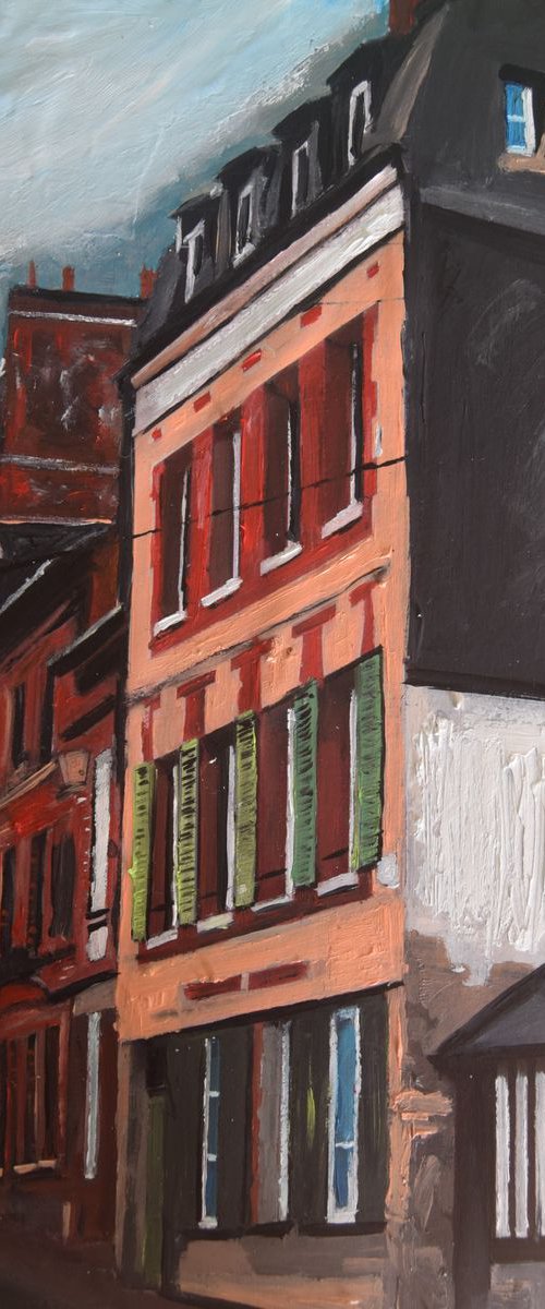 Street in the Morning by Andrew  Reid Wildman