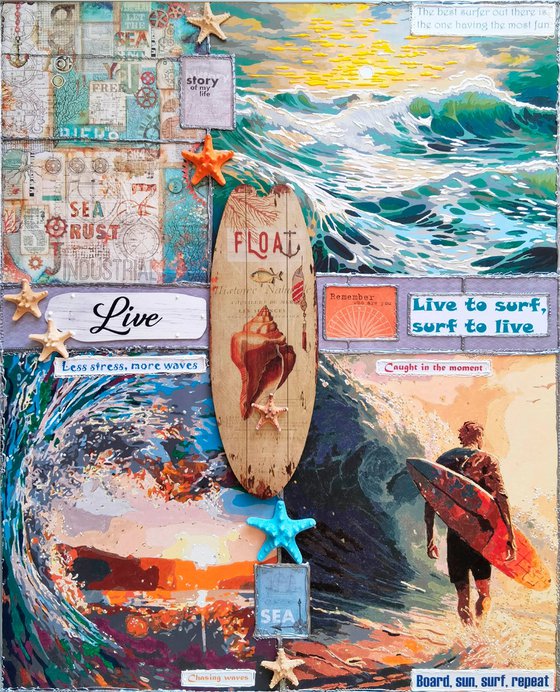 Ride your own wave. Surfing the Moment