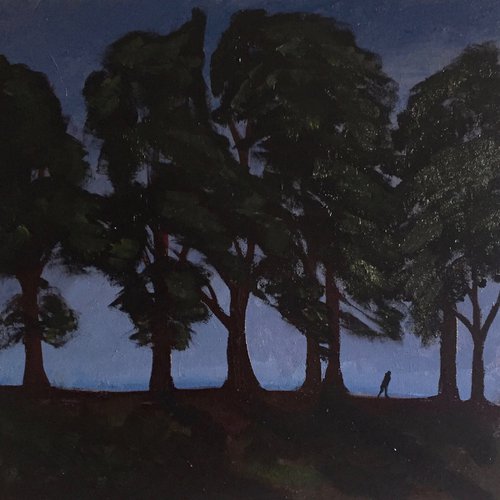 'I would walk under trees, Edinburgh' by Stephen Howard Harrison