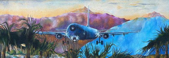Landing at dawn