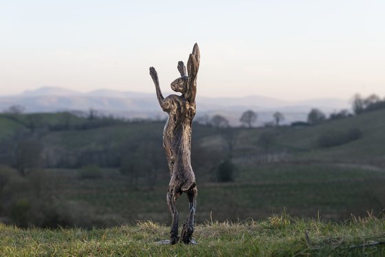 Spring Hare Foundry Bronze