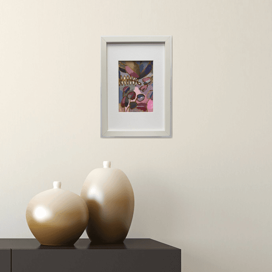 FLOWERS STILL LIFE 10. (framed)