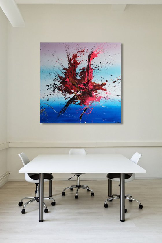 Emotional Release IV (Spirits Of Skies 081041) - 90 x 90 cm - XL (36 x 36 inches)