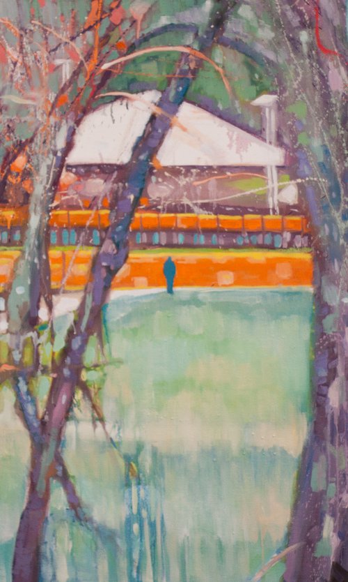 View Through Trees by Ron Cooper