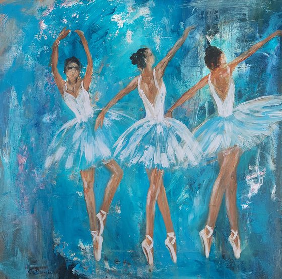 Dance in blue