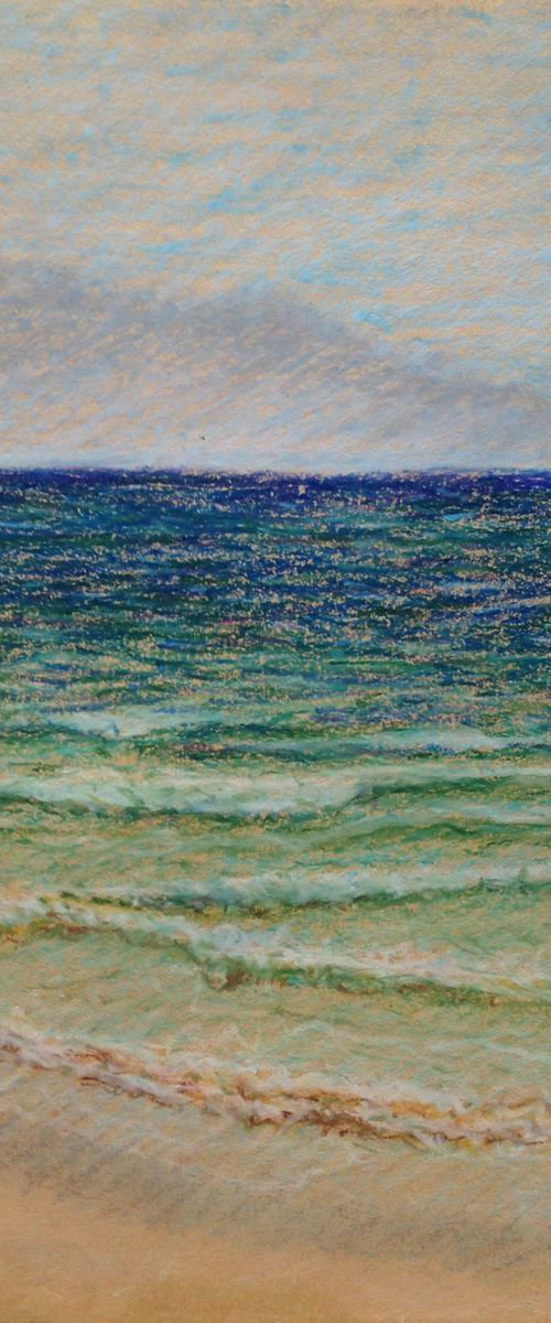 Waves, Fridays Beach, Boracay by David Lloyd