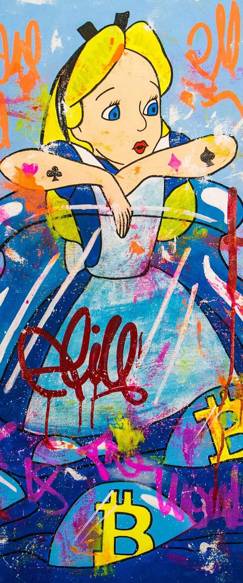 We are all mad here ft. Alice in Wonderland by Carlos Pun Art