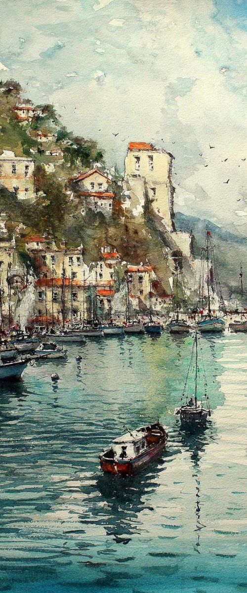 Preparing for Sail by Maximo Damico