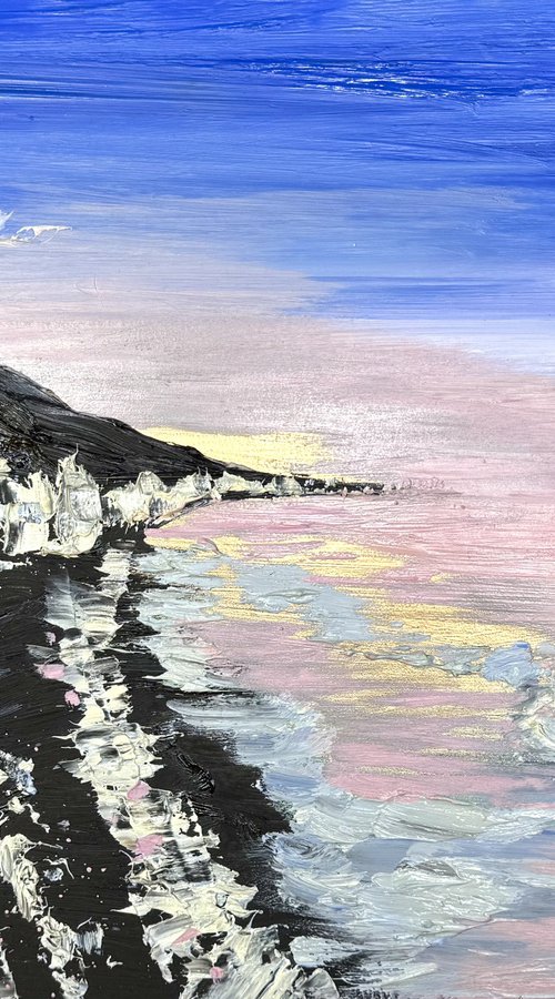 Sunrise at Volcano Stromboli by Yuliia Sharapova