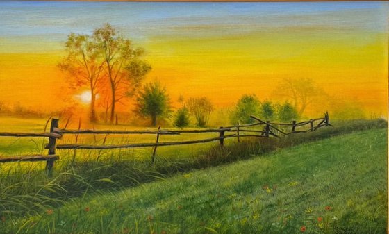 Countryside Sunset
