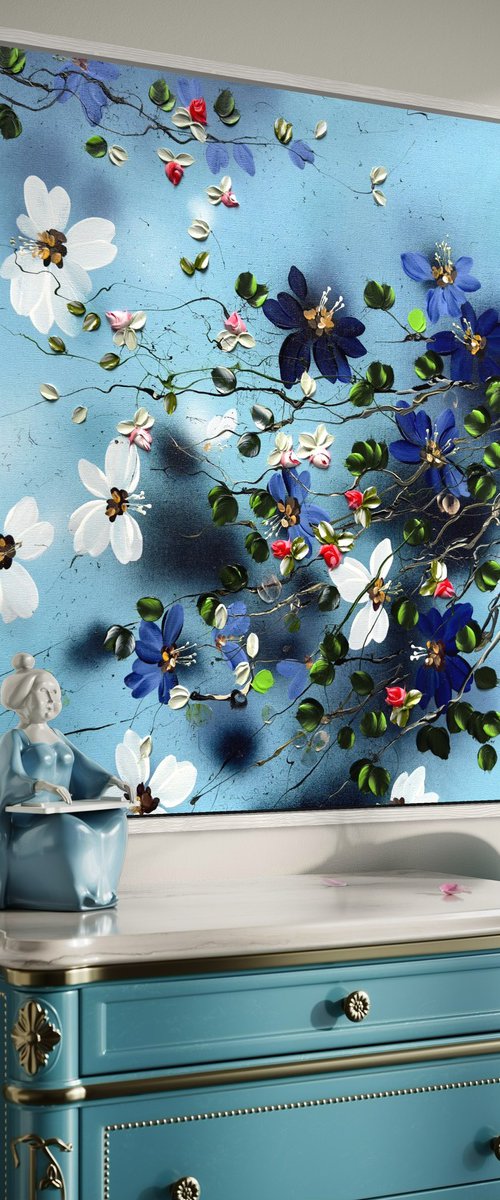 Blue Flow by Anastassia Skopp