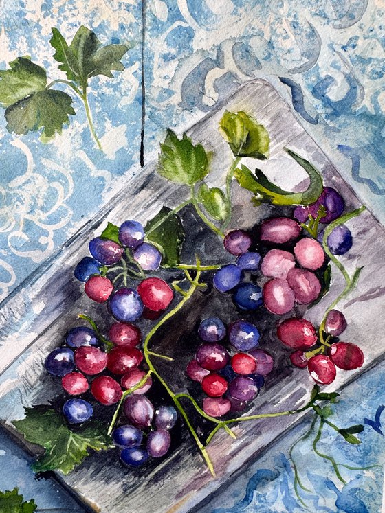 Harvest on Azulejo Time – Vineyard Table