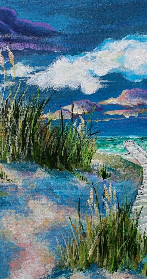 Evening on the Shore by Galina Victoria