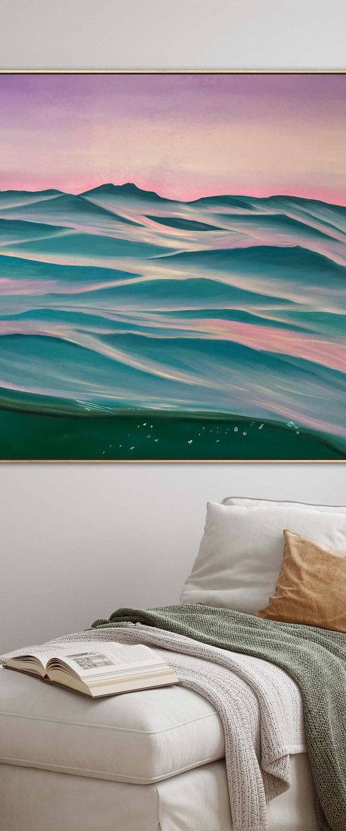 Purple at Sea by Alanah Jarvis