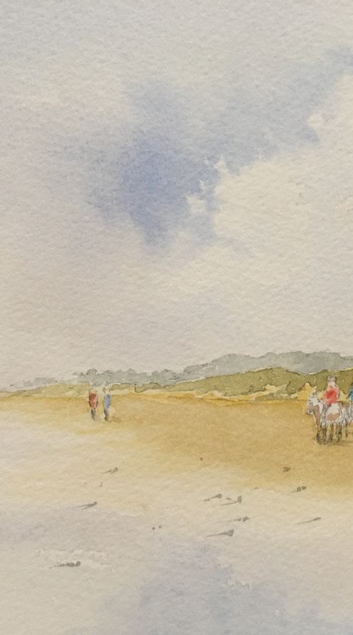 Holkam Beach, North Norfolk by Noel Sawyer