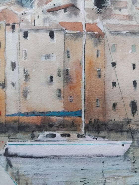 Bela ladja Rovinj Croatia V2
