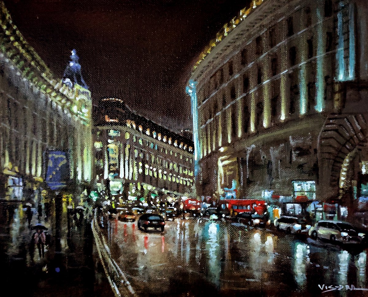 London Regent street by Vishalandra Dakur