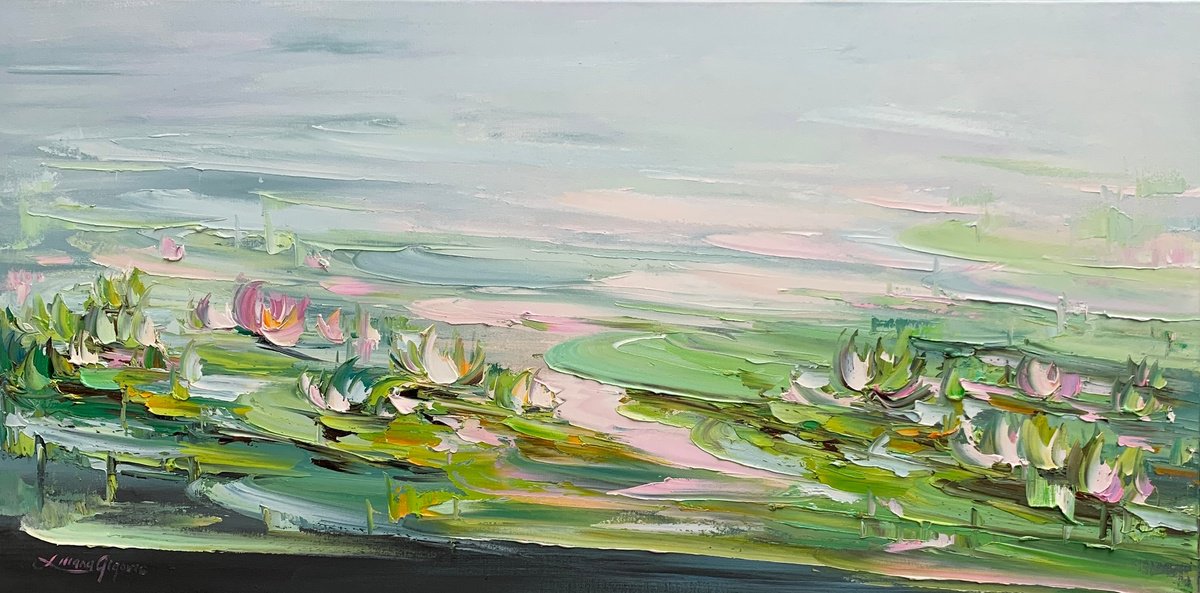 Water lilies No 121 by Liliana Gigovic