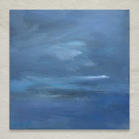 Reflecting Light III - original abstract seascape painting