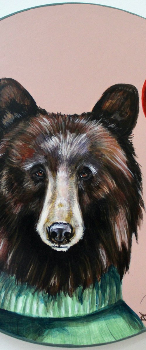 A Beary Red Balloon by Victoria Coleman