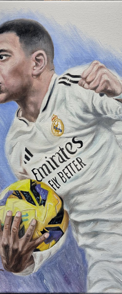 Kylian Mbappé by Henry Cao