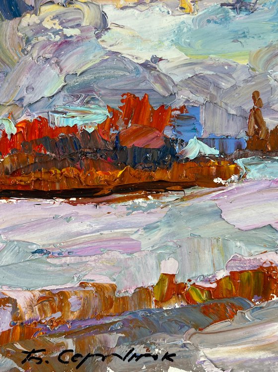 December Over the River