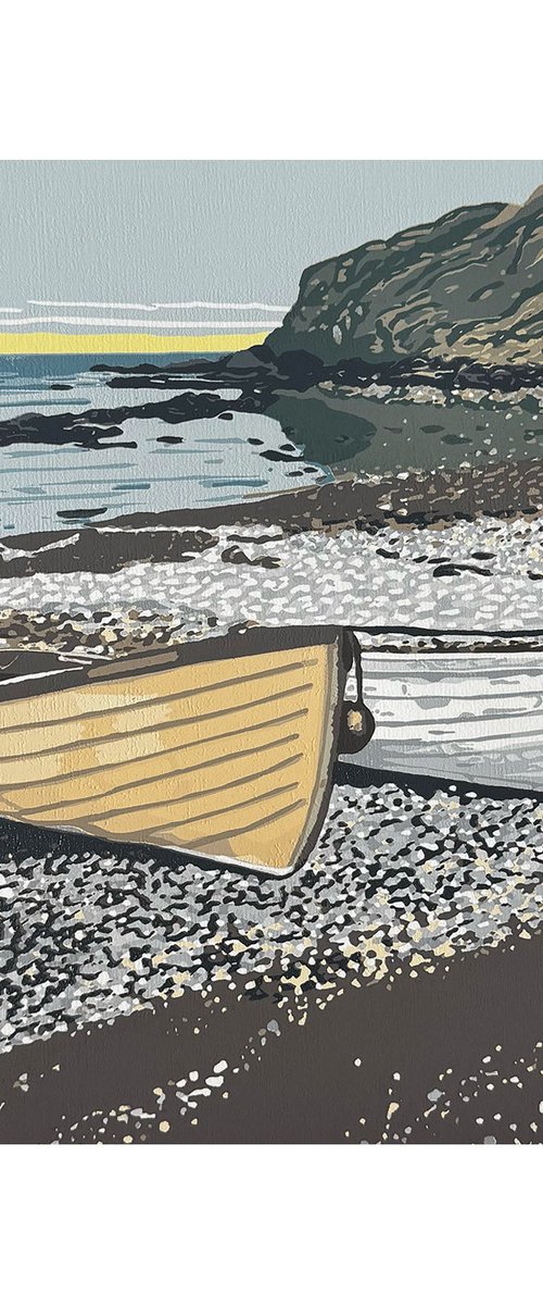 Boats in the Bay by Kirstie Dedman