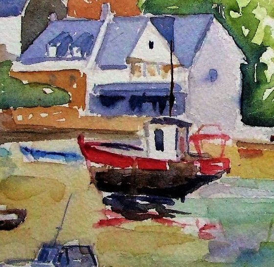 A Breton harbour