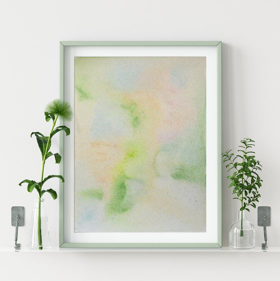 Abstract Spring illustration