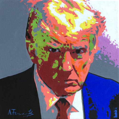 Trump Mugshot II by Alexander Titorenkov