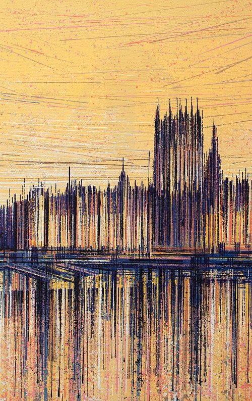 Big Ben, London, In Golden Light by Marc Todd